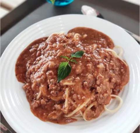Hình ảnh Mỳ Ý sốt bò bằm