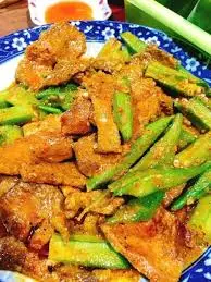 Hình ảnh Vú heo loại 1 nướng chao 500g