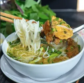 Hình ảnh Bún cá rô đồng tô đặc biệt