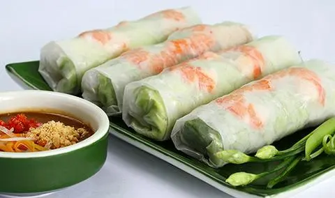 Hình ảnh Gỏi cuốn tôm thịt tươi