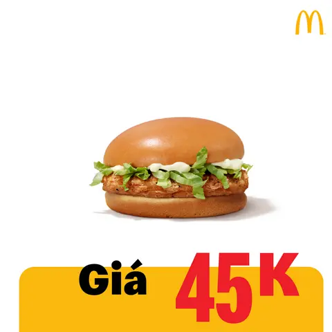 Hình ảnh Burger gà mayo