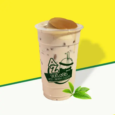 Hình ảnh Trà sữa bánh flan size M