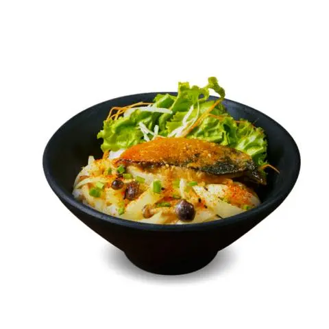 Hình ảnh Cơm thố cá thu Nhật nướng sốt miso