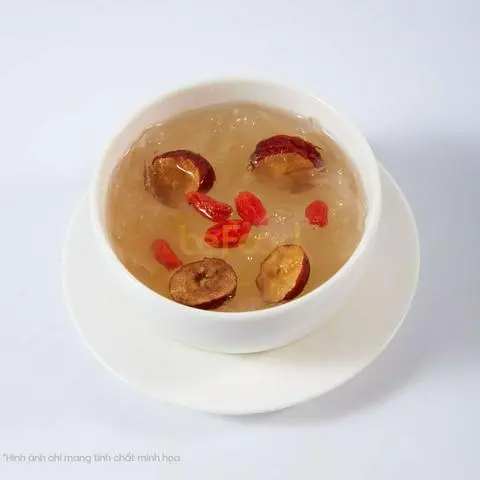 Hình ảnh Yến chưng tươi kỷ tử - bổ thận