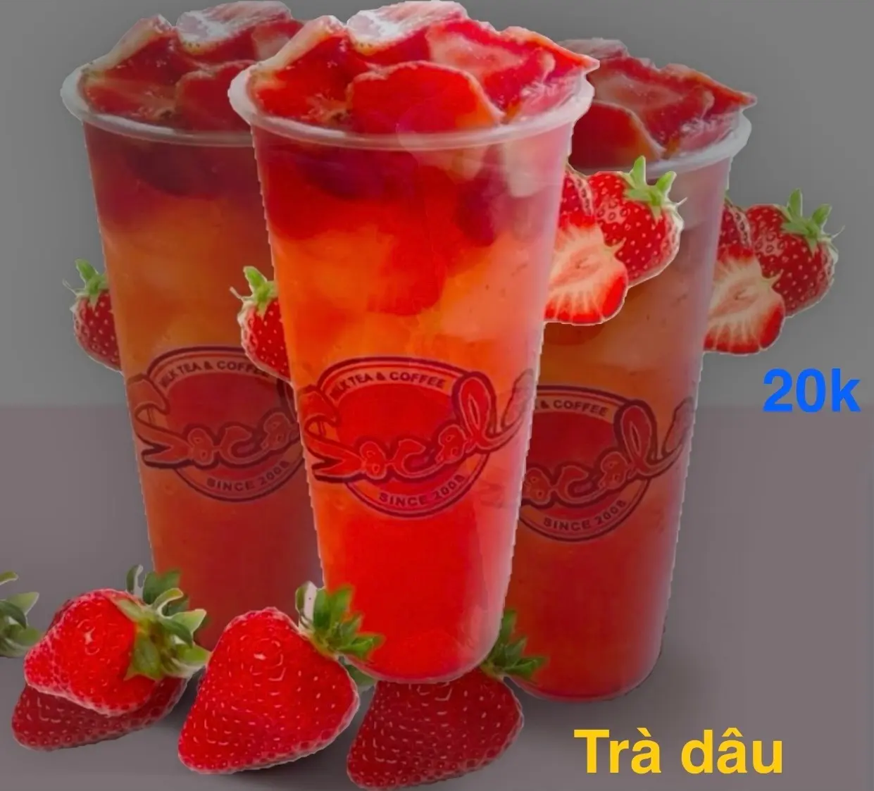 Hình ảnh Trà dâu