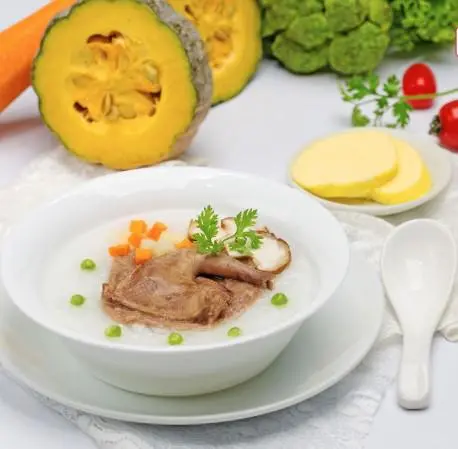Hình ảnh Cháo bồ câu đậu đỏ lớn