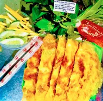 Hình ảnh Bánh Xèo Nhân Thịt Bò ( 3 cái)