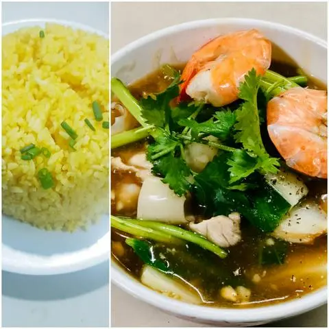 Hình ảnh Cơm chiên thập cẩm xào nước