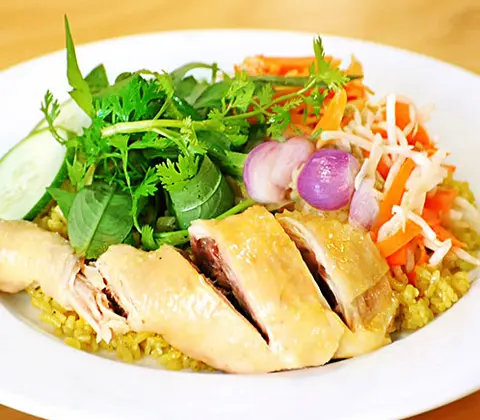 Hình ảnh Cơm gà ta chặt