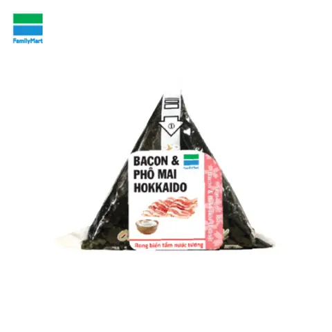 Hình ảnh Temaki Omusubi Bacon & Phô Mai Hokkaido