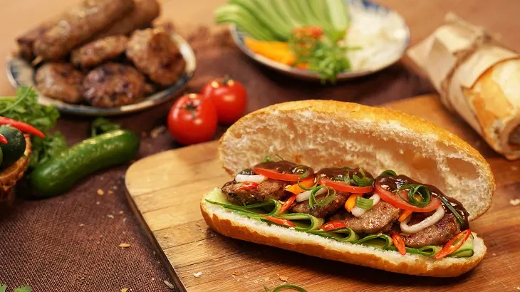 Hình ảnh Bánh mì thịt 