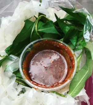 Hình ảnh BÁNH TRÁNG CHẤM SIÊU ĐỈNH 