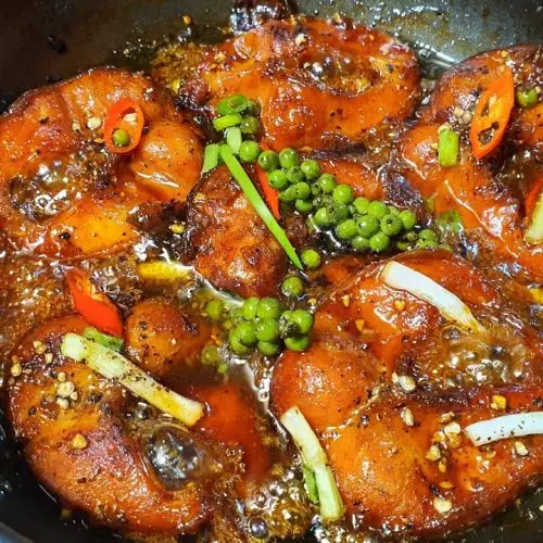 Hình ảnh Cơm cá lóc kho