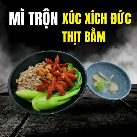 Hình ảnh Mì trộn Park xúc xích thịt băm