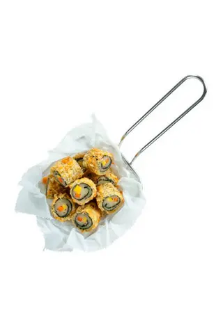 Hình ảnh Rong biển cuộn fillet cá chiên.
