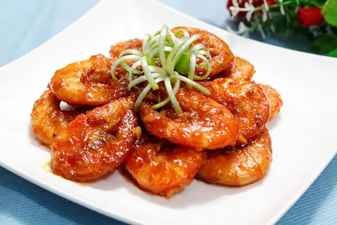 Hình ảnh Tôm xào chua ngọt 