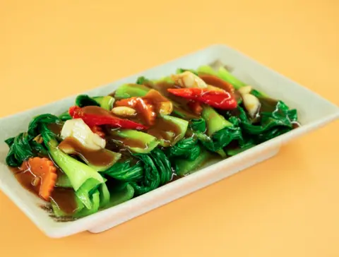 Hình ảnh Cải thìa sốt dầu hào
