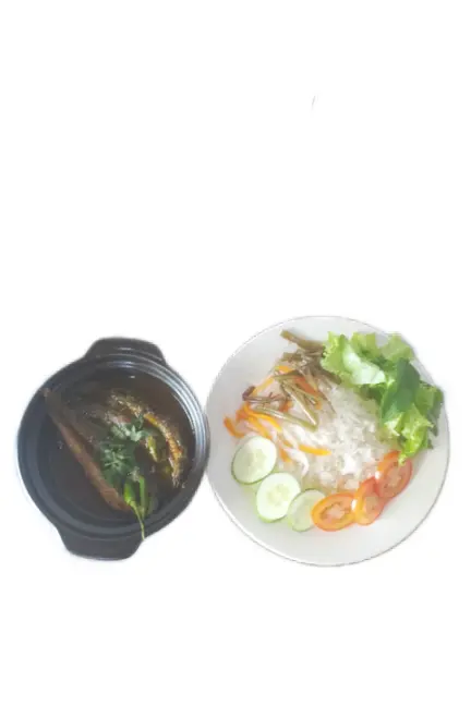 Hình ảnh Cơm tấm cá kèo kho tộ
