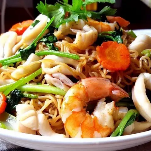Hình ảnh Mì xào mực 2 gói 