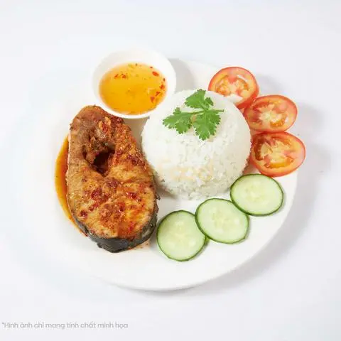 Hình ảnh Cơm cá hú kho