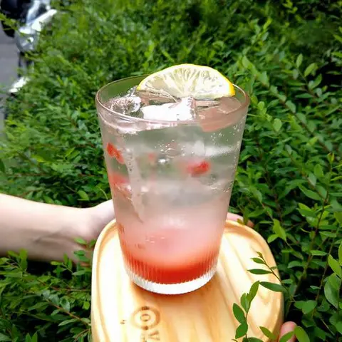 Hình ảnh Soda ổi hồng