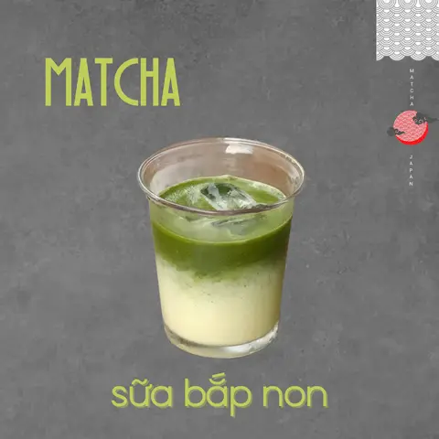 Hình ảnh Matcha sữa bắp non