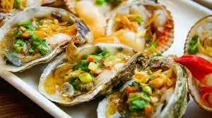 Hình ảnh Hàu nướng mỡ hành