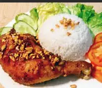 Hình ảnh Cơm tấm gà chiên nước mắm