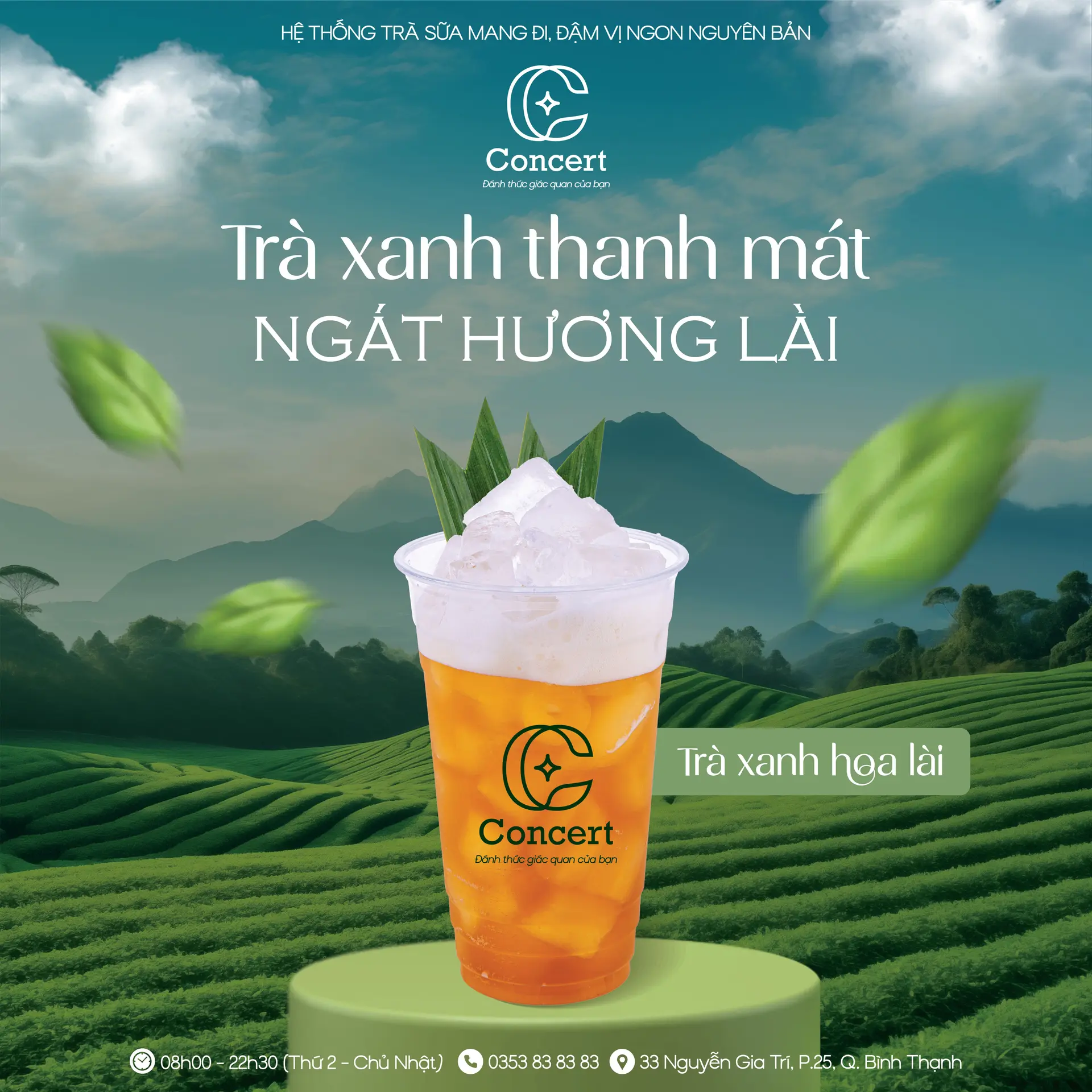 Hình ảnh Trà xanh hoa lài