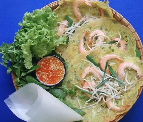 Hình ảnh Bánh xèo tôm không