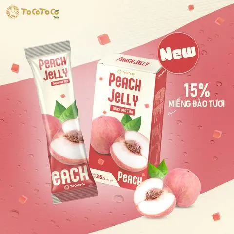Hình ảnh Thạch Đào Tiên - Peach Jelly