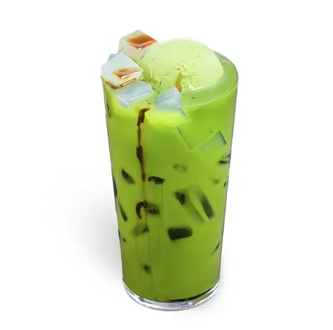 Hình ảnh Iced matcha kanten