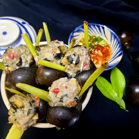 Hình ảnh Ốc bươu nhồi thịt