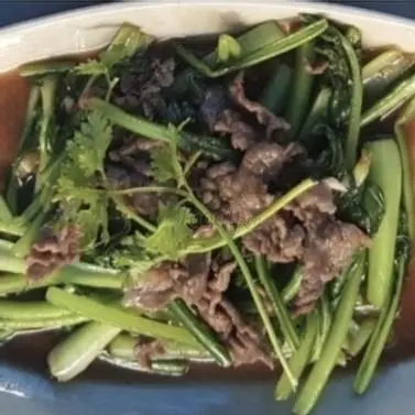 Hình ảnh Cải ngọt xào bò