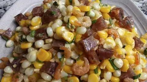 Hình ảnh Bắp xào lạp xưởng