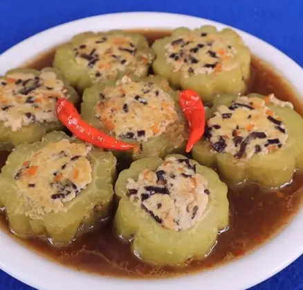 Hình ảnh Canh khổ qua nhồi chay