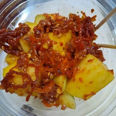 Hình ảnh Xoài lắc khô bò đỏ