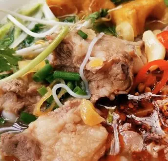 Hình ảnh Bún bò sườn