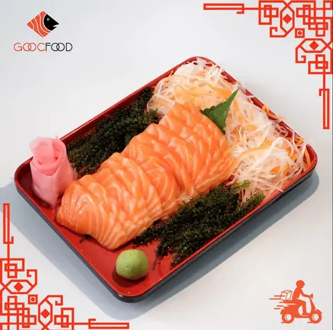 Hình ảnh Sashimi cá hồi Na Uy