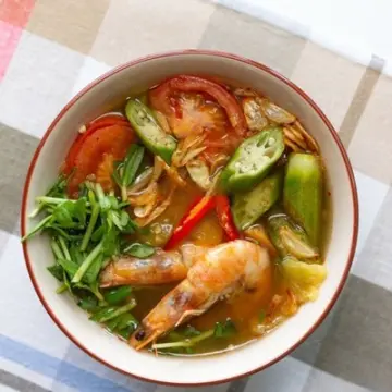 Hình ảnh Canh chua tôm càng