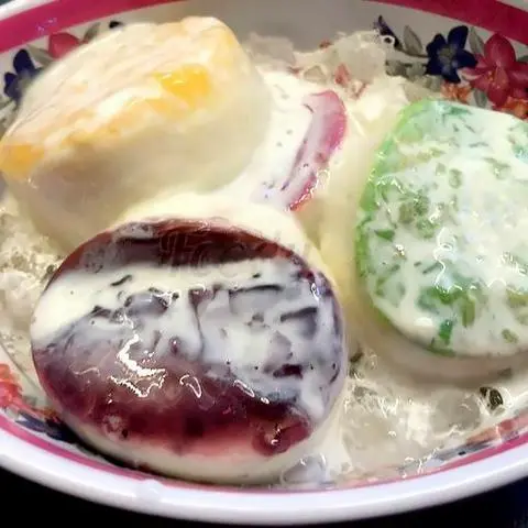 Hình ảnh Bánh flan việt quất