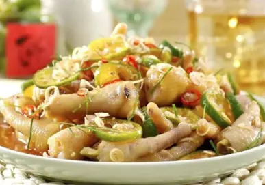 Hình ảnh Chân gà sả tắc