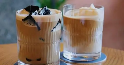 Hình ảnh Cà phê sữa tươi sương sáo
