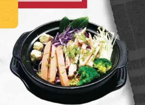 Hình ảnh Mì kim chi sườn sụn
