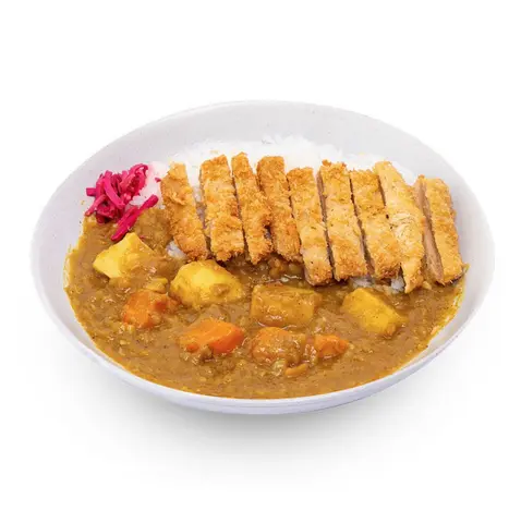 Hình ảnh Vegetarian katsu curry don