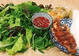 Hình ảnh Cá chiên cuốn bánh tráng