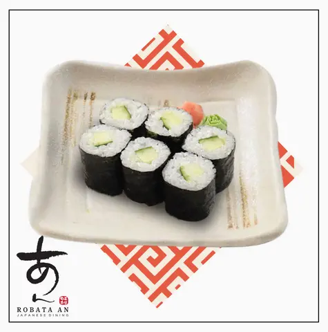 Hình ảnh Sushi rong biển cuộn dưa leo - Cucumber roll