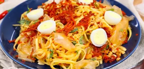 Hình ảnh Bánh tráng dẻo trộn thập cẩm