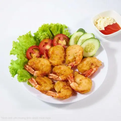 Hình ảnh Tôm chiên bột xù