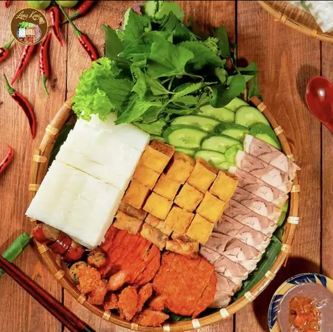 Hình ảnh Bún đậu tá lả